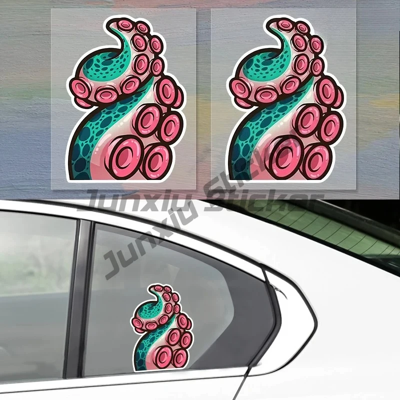 

For Tentacle Car Stickers Fashionable Creative Decals Occlusion Scratch Trunk Surfboard Decor Car Label