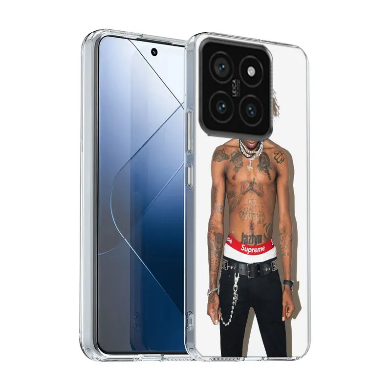 Youngboy Never Broke Again Clear Phone Case For Xiaomi Mi 13 12 12T 11 11T 10 10T Pro 11i 9 9T 8 Lite CC9E A3 A2 TPU Pattern Sof