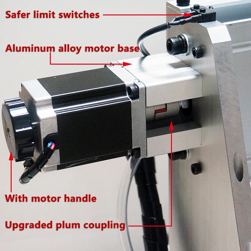 Imagem -05 - Lycnc Usb 6040z Desktop Máquina de Gravura Cnc 1500w 2200w para Pvc Abs Pcb Madeira Alumínio Trabalho Mach3 Alta Qualidade