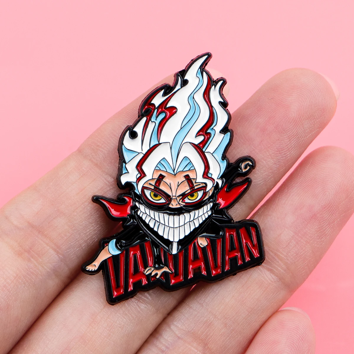 Japońskie Anime Emalia Twarda Przypinka Fajny Odznaka na Plecak Klapy Pins Manga Broszki do Kurtki Akcesoria Cosplay Prezent Zabawki