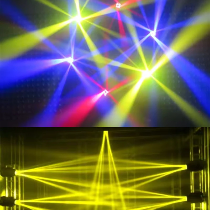 4x25W Super Beam LED moving head light Stage Show Disco DJ Party Club Bar DMX512 LED beam light Stage light event show