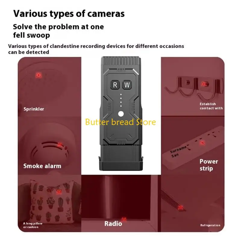 W89C Bright Camping Flashlight Outdoor Fashlight с детектором