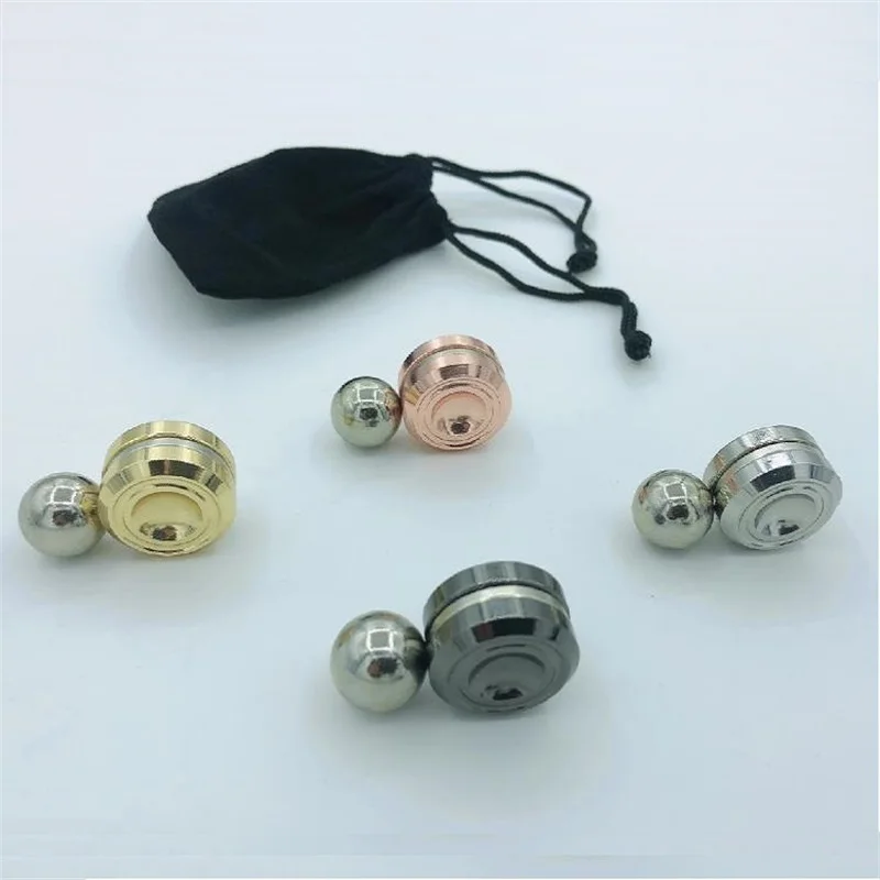 2022 Metal Fingertip Spinner Artificial Satellite Magnetic Gyro Orbiter Fidget Toy Stress Relief Adult Hand Spinner Toy Gifts