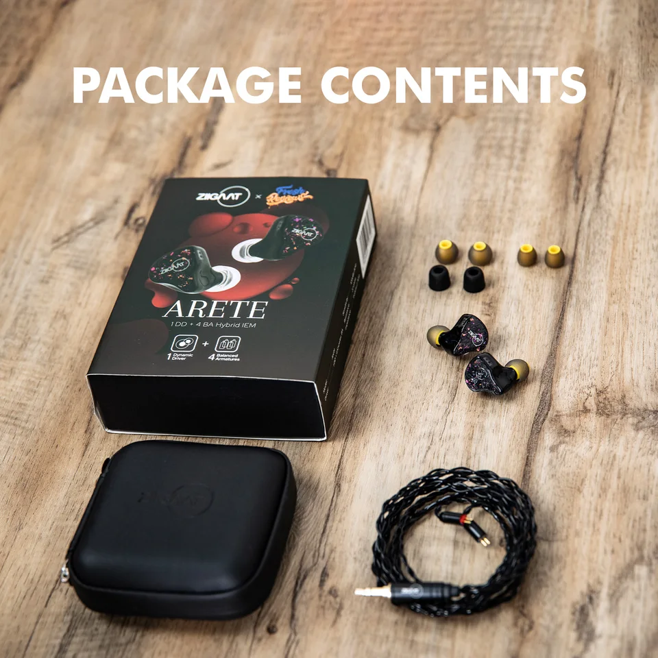 Linsoul ZiiGaat x Fresh Reviews Arete 1DD+4BA ハイブリッドIEM