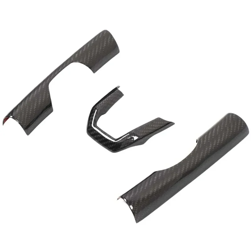 

Real Carbon Fiber Car Steering Wheel Decorative Interior Car Accessories For Lamborghini Hurricane 580 2014-2021