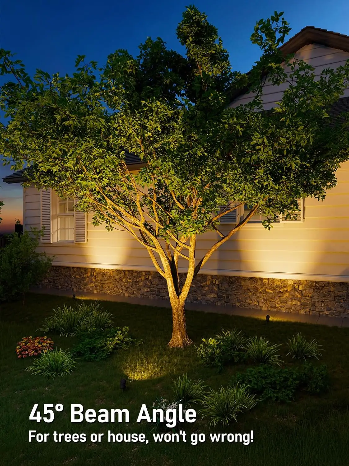 低電圧LED景観照明スポットライト、5W 12V通路照明屋外用、CRI90、アルミ製スポットライト（庭園用）、工場直販