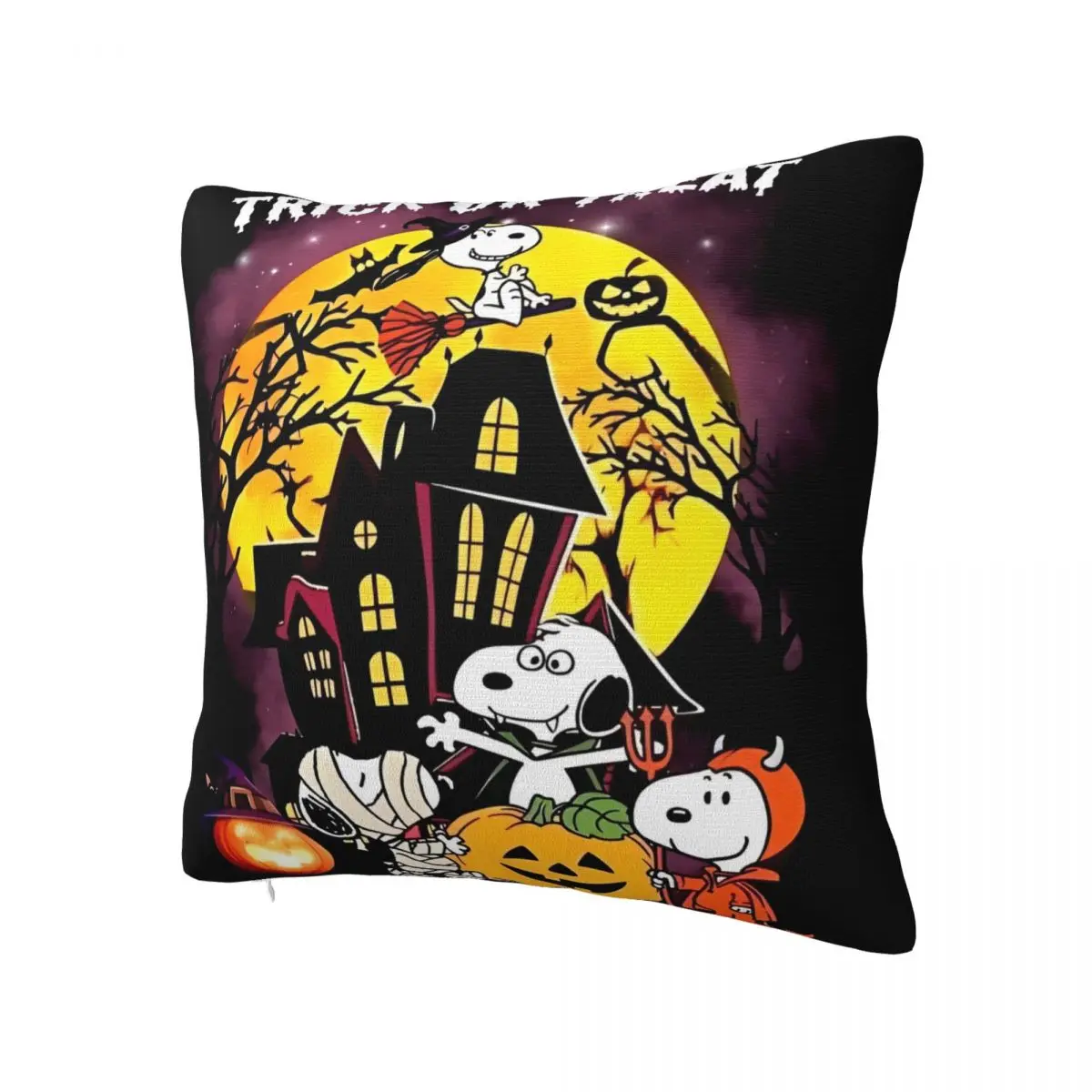 Halloween Snoopy Pillow Cover Miniso Kawaii Pillow Case For Chair Sofa Home Decoration Cushion Cover Square Pillowcases Gift