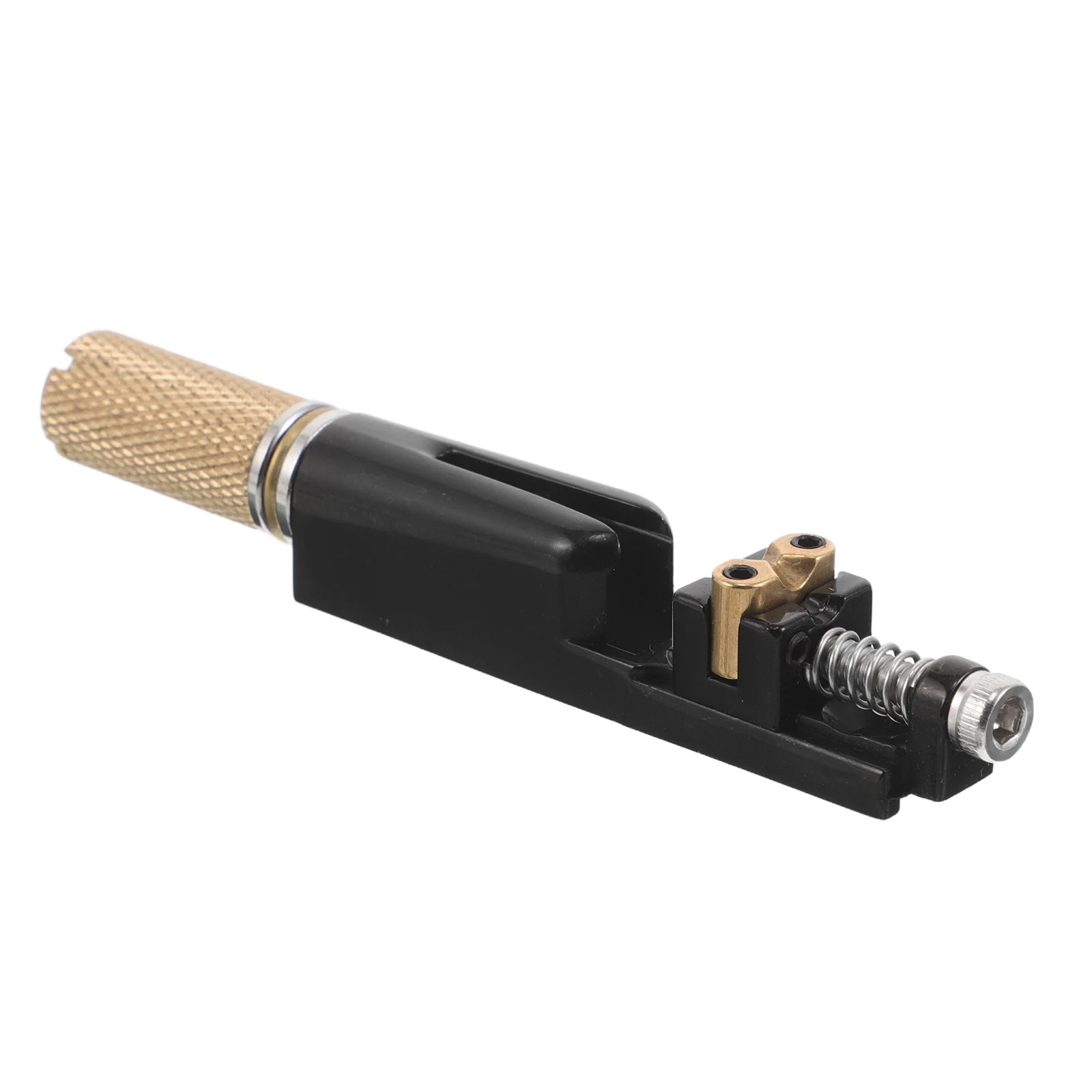 

Brass Electric Bridge Saddle Replacement Precise String Spacing Headless Design For Long Playing Sessions Guitar Parts