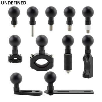 1 inch 25mm Balhoofd Mount Adapter Motorfiets Fietsstuur Clip Achteruitkijkspiegel Beugel voor GoPro 10 9 8 camera Mounts