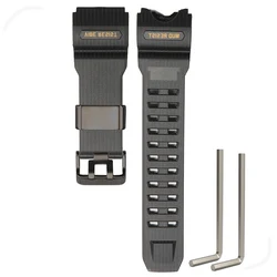 GWG1000 Watch Accessories For  master of g mudmaster gwg1000 Sports Waterproof Watchband Black Stainless Steel Loop Brace