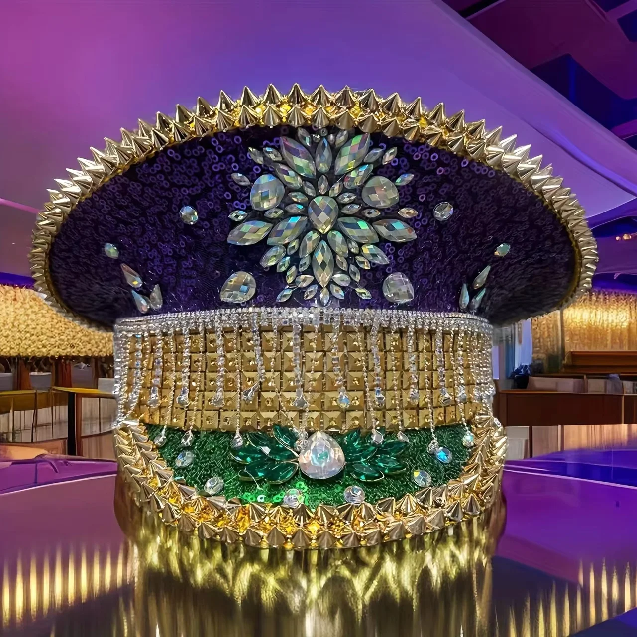 

Капитанский колпак HongLuan для карнавала, дискотеки, Марди Гра, музыкальных фестивалей, рейв-фестивалей, аксессуар для женщин и мужчин