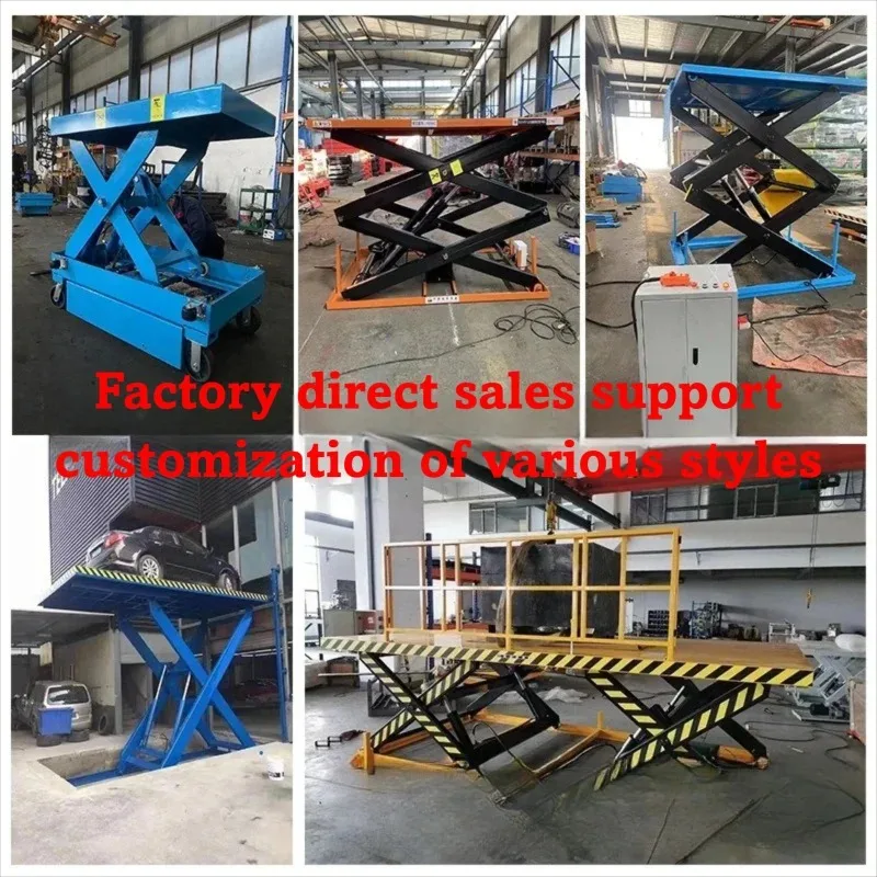 سعر FOB منصة الرفع المقصية الثابتة نظام الرفع الهيدروليكي الكهربائي لعمليات قاعدة تحميل مستودع المصنع