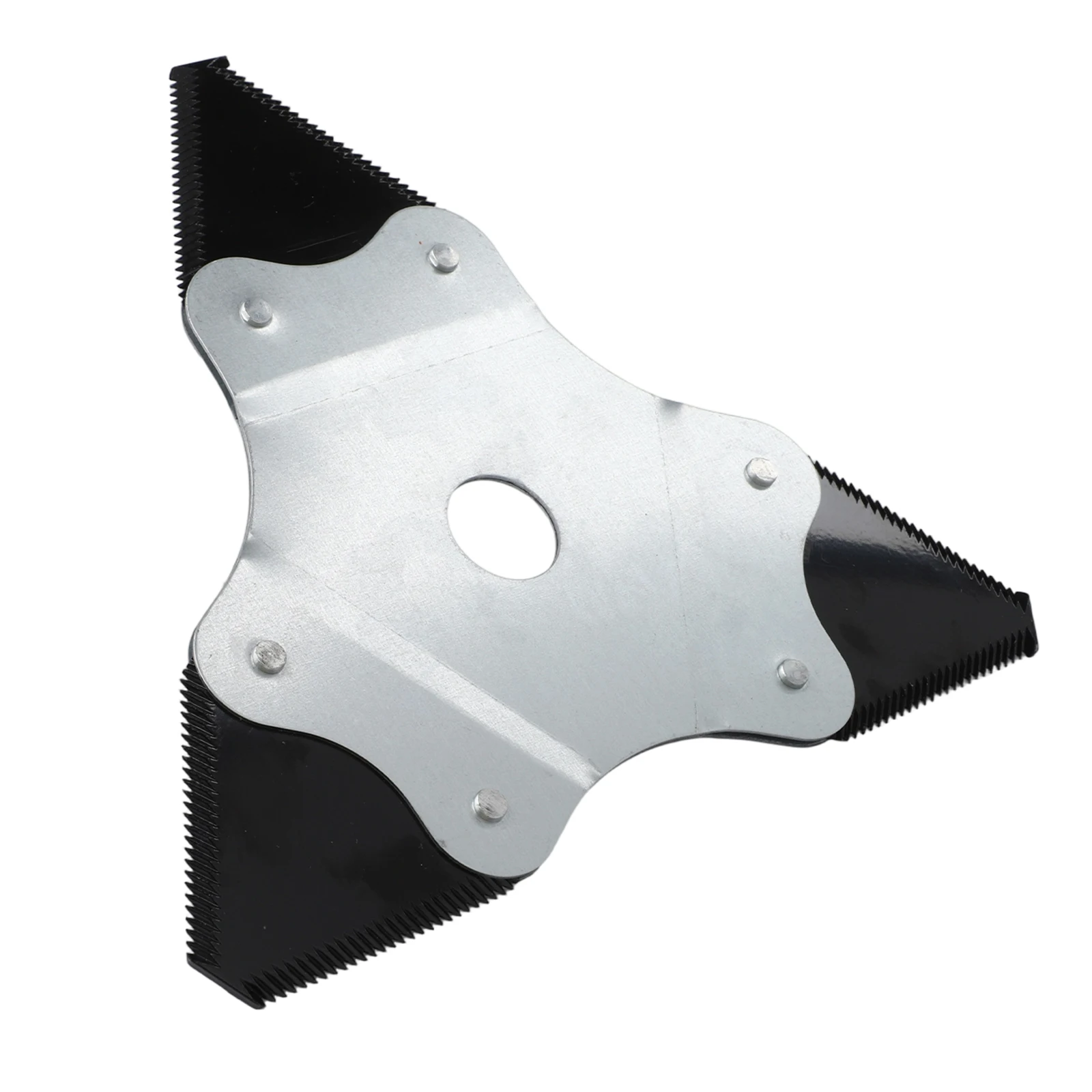 For Lawn Care Lawn Mower Blade Trimmer Blade High Efficiency Lawn Mower Blade Grass Cutting Silver Black Color