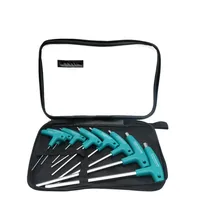 2025 6/9 Pcs Allen Key Wrench Set Hexagon Screw Nuts Spanner Kits T Handle with Storage Bag CR-V Forged Household Repair Tools
