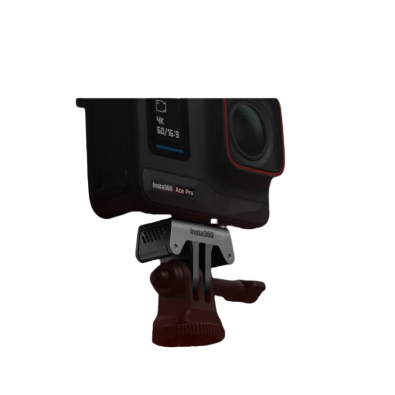 Insta360 Ace Pro2/Ace قاعدة سريعة الإصدار - نظام قفل مغناطيسي لسهولة التركيب واجهة عالمية خفيفة الوزن للخوذة