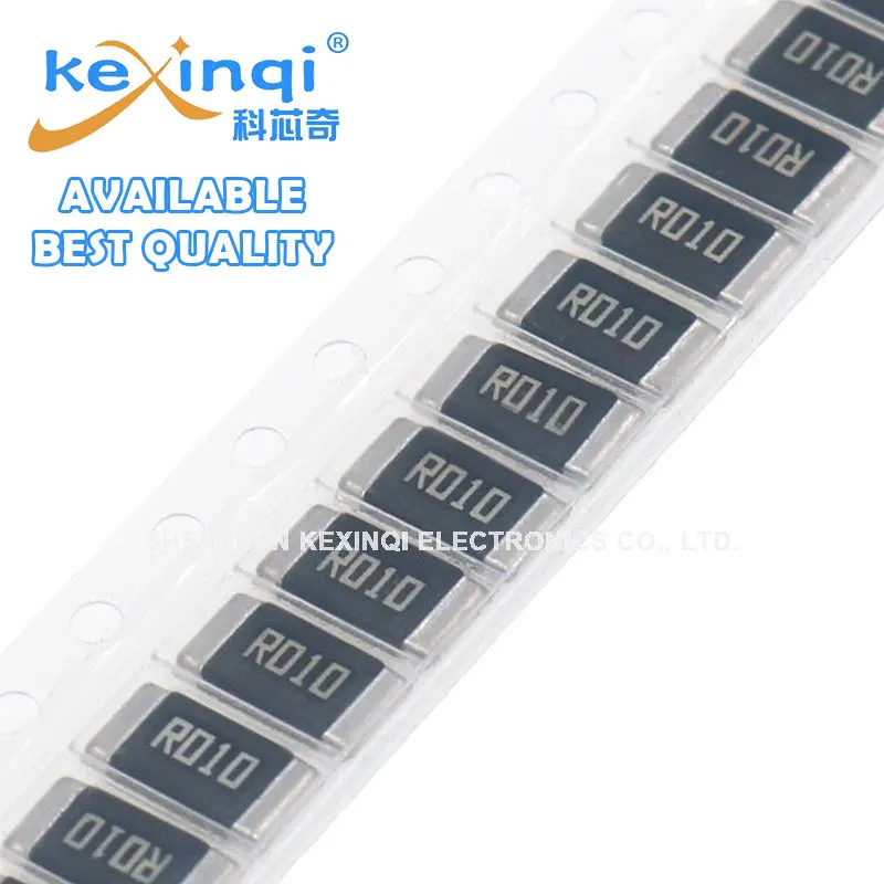 20PCS 2512 SMD Alloy Resistor 2W 1% 0.1R 0.1 ohm R100 R010 R020 R050 R100 R200 R220 R330 R470 R500 1R00 Resistance