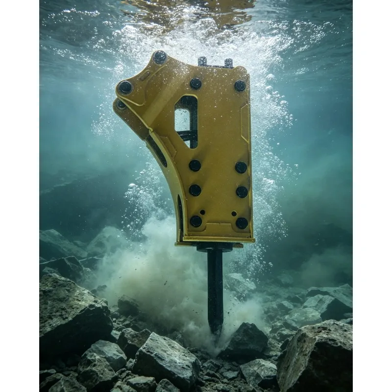 Core Pump Component Hydraulic Breaker Low Energy Consumption for Industrial Demolition Work for Excavator Attachment