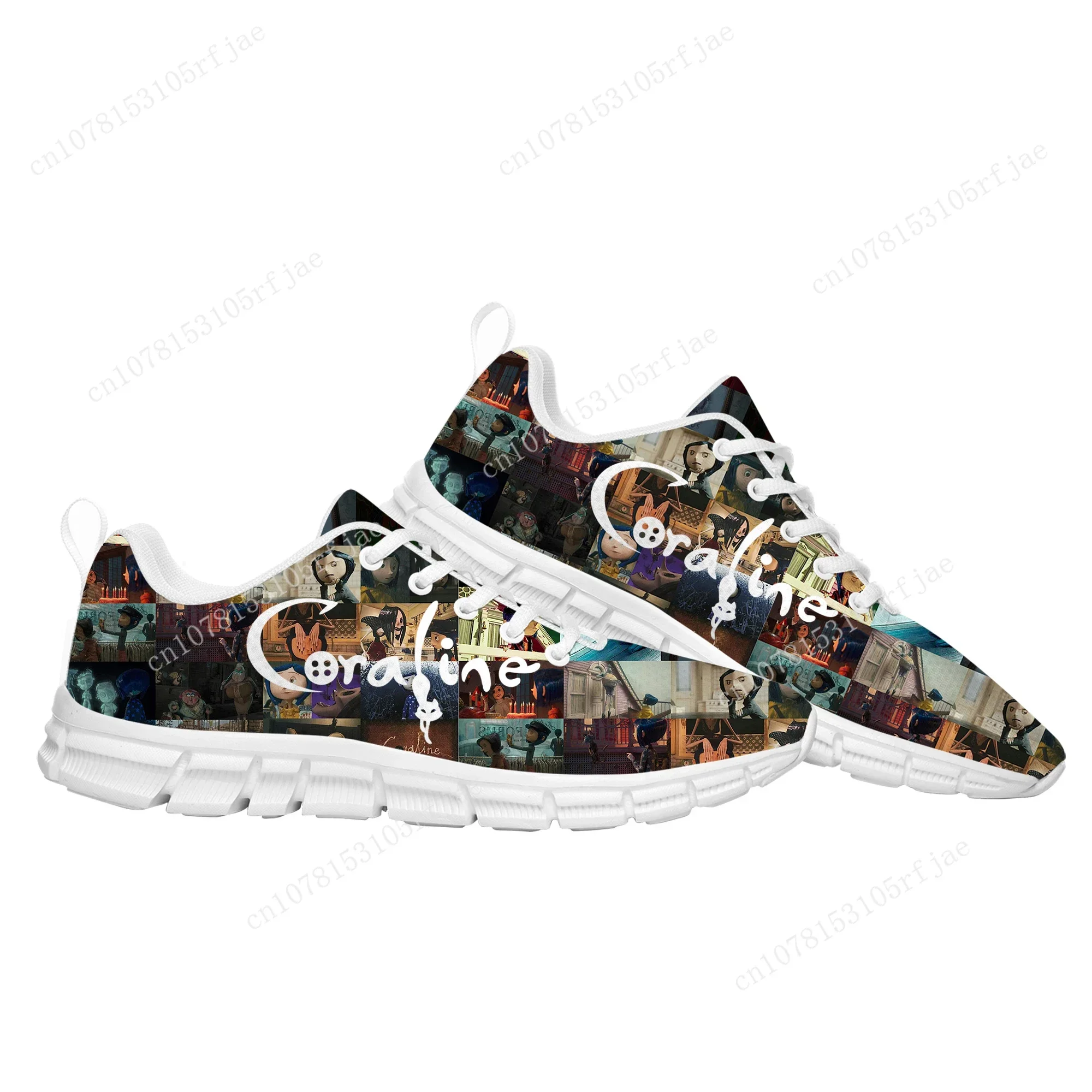 

Coraline The Secret Door Sports Custom Shoes High Quality Mens Womens Teenager Fashion Sneaker Tailor Made Couple Built Shoes