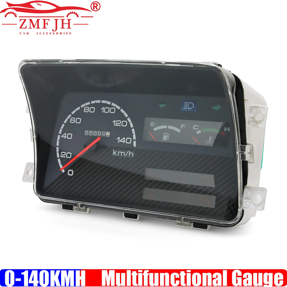 

ZMFJH 0-140KMH Спидометр для Suzuki Alto для Carry SK410 3IN1 Многофункциональный датчик счетчика уровня масла Луч поворотного света Температура