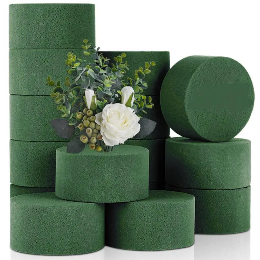 Bloques de espuma Floral verde, Kit de arreglo Floral, suministros para patio