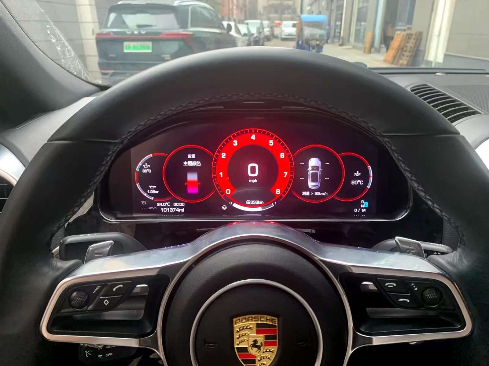 

Для Porsche Cayenne 2010-2015 ЖК-цифровой спидометр приборной панели подходит