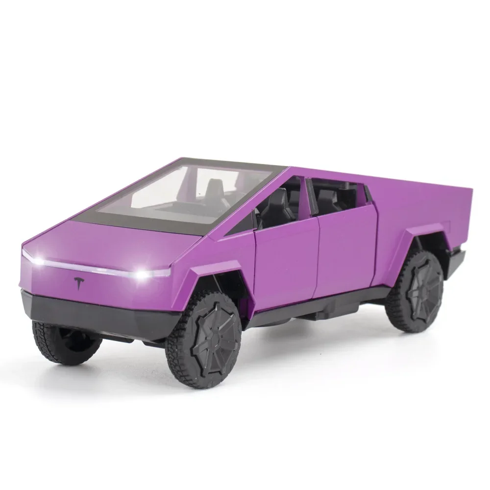 1:32 Tesla Bán Hợp Kim Ngoài Đường Xe Mô Phỏng Diecast Kim Loại Hợp Kim Xe Ô Tô Mô Hình Âm Thanh Ánh Sáng Lại Kéo Về Bộ Sưu Tập Trẻ Em đồ Chơi Quà Tặng