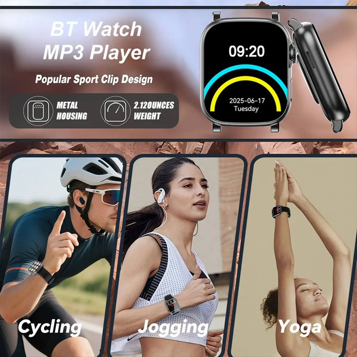 

Лучший MP3-плеер, часы BT 5,4, музыкальный плеер с сенсорным экраном, встроенный динамик, диктофон для занятий спортом, бегом, тренажерным залом, спортивные часы