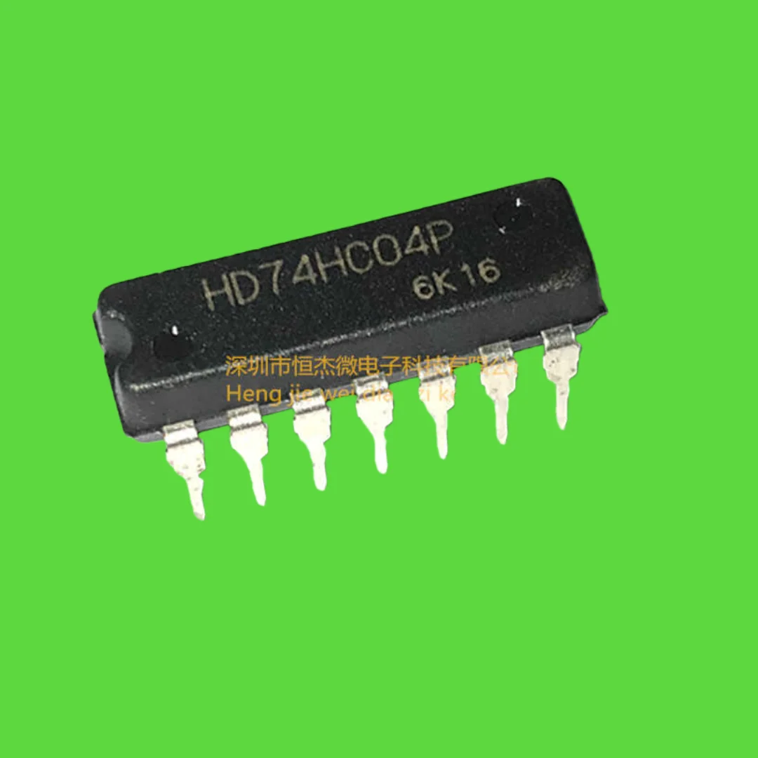 5PCS/new original HD74HC04P 74HC04 DIP-14 six-way inverter logic chip