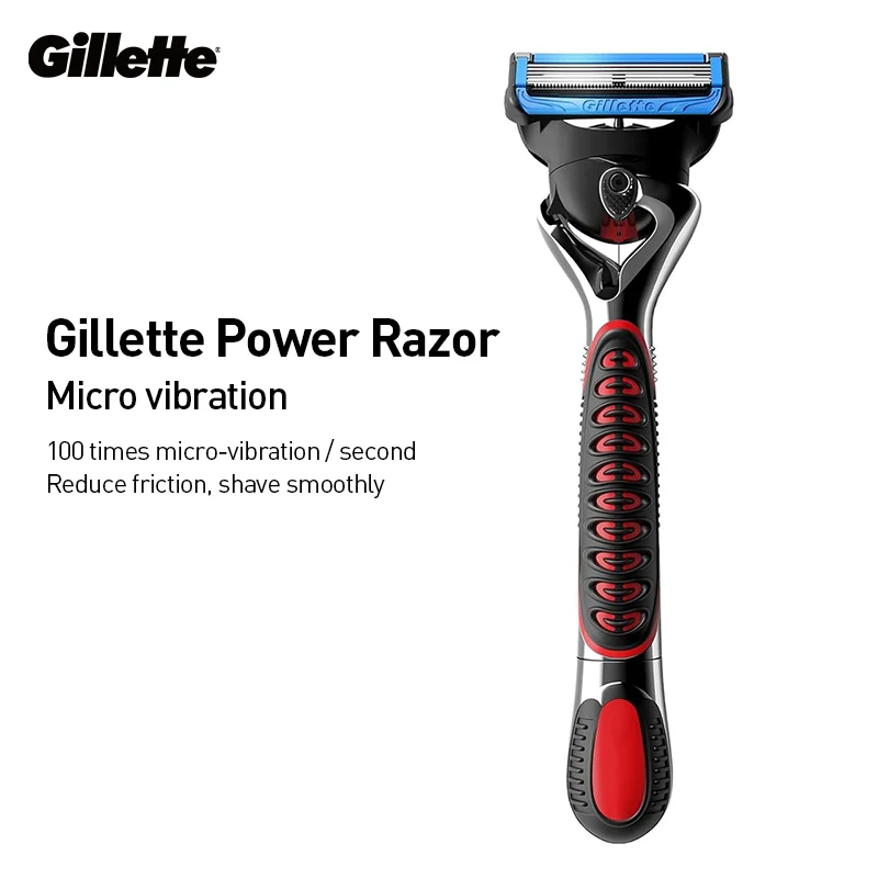 Gillette Razor Sharp Invisible 5 Smooth Ice Cool Power 1 Blade Holder 6 Blade Heads Japanese Version