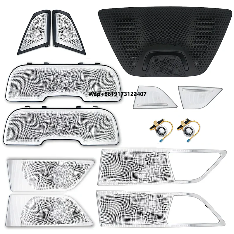 

11 Colour LED Speaker Cover for New 7Series G11 G12 Car Midrange Tweeter HiFi Music Stereo Horn Ambient Light Decorate Refit