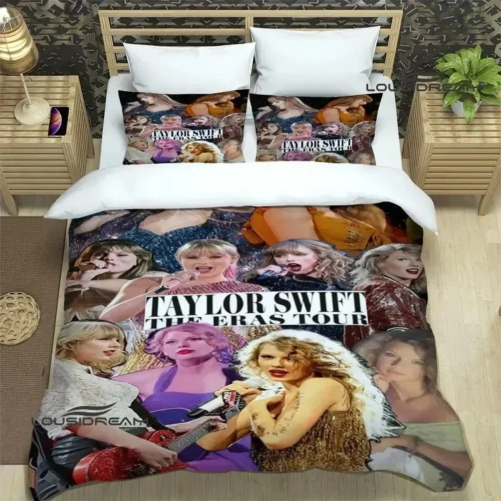 Singer T-Taylor-Swifts Bedding Sets exquisite bed supplies set duvet cover comforter set bedding set luxury birthday gift