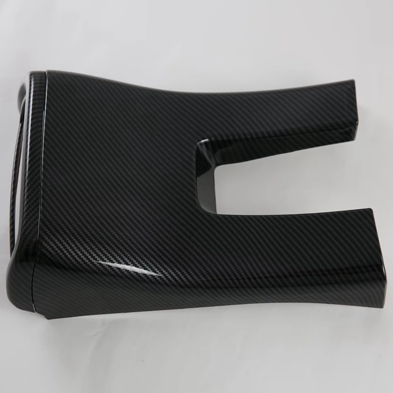 For Toyota Fortuner 2024 ABS Carbon Fiber Car Rear Air Condition Outlet Vent Cover Trim Decoration Accessories