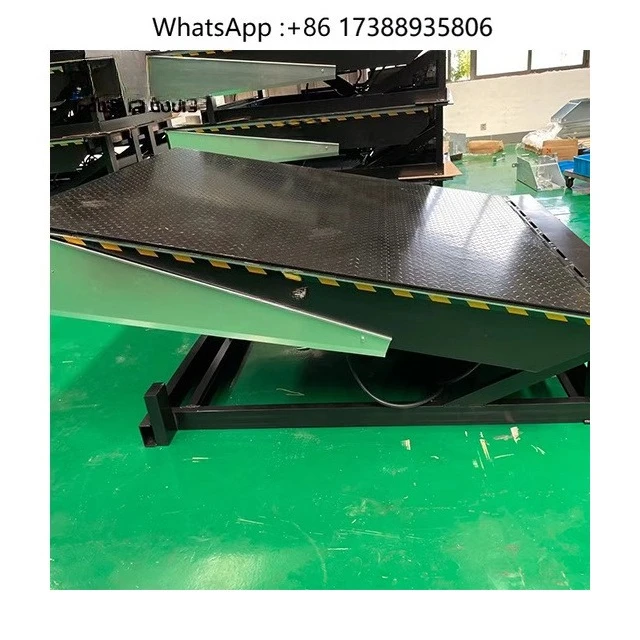 Logistic Table Fixed Hydraulic Container Load Dock Ramp Electric Leveler Lift 6 Ton 15ton Telescoping  Dock Leveler Supplier
