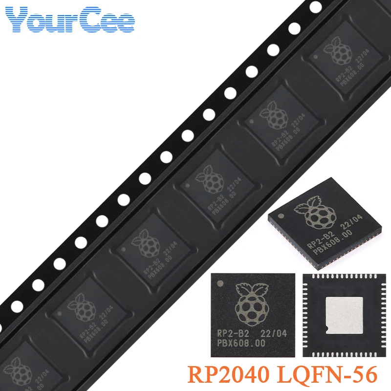 5PCS/1PC RP2350A RP2350B RP2354A RP2354B RP2040 Microcontroller Chip MCU IoT Control Main Controller