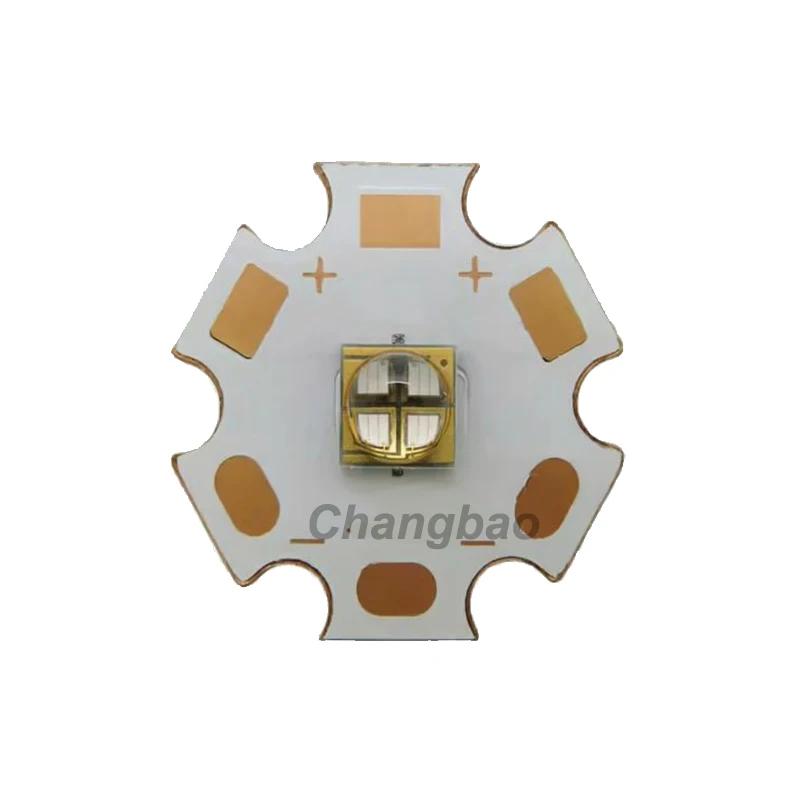 Semiled 10W 5050UV 390-395nm Ultraviolet High Power Led with 20mm Copper PCB