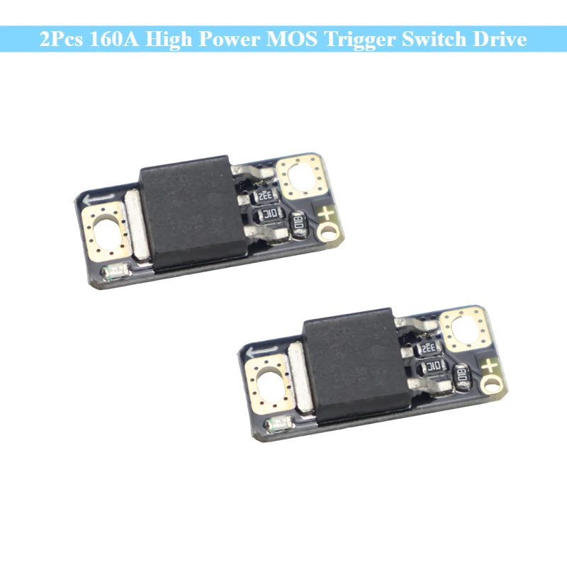 New 2Pcs 160A High Power MOS Trigger Switch Drive Module Field Effect Transistor PWM Regulated Electronic Switch Control Board