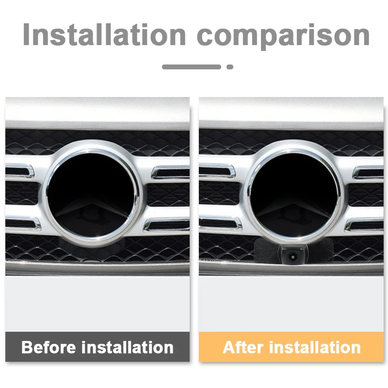 

Car Front View Parking CCD Night Vision LOGO Camera 150° Waterproof CVBS HD AHD For Mercedes Benz GLB 2020 Color Camera