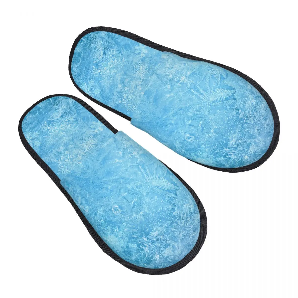 Custom Frozen House Slippers Women Cozy Memory Foam Slip On Hotel Slipper Shoes