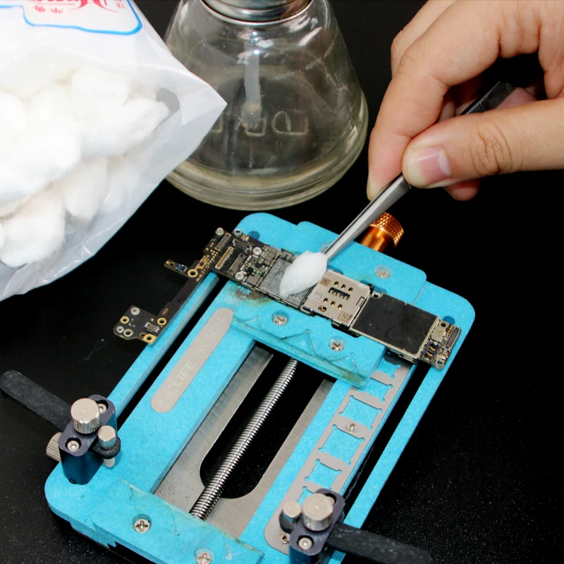 Absorbent Cotton Balls For Cleaning Circuit Boards and Rosin Flux  Use With Board Washing Water