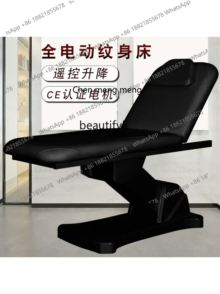 New arrive Electric Beauty Lifting Tattoo Bed Couch Eyelash Eyebrow  Chair  massage table portable