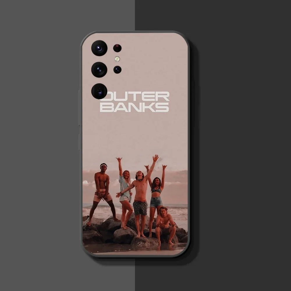 R-Rudy Pankow O-Outer Banks Phone Case For Samsung Galaxy A52 A12 A51 S21 Edge S22ULTRA S23 S20LITE Plus Ultra Black Cover