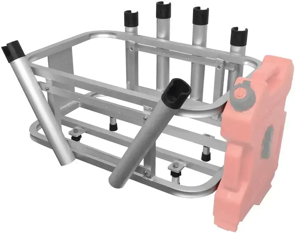 Hot SalesAluminum Fishing Rod Rack And Cooler Combo - Compatible
