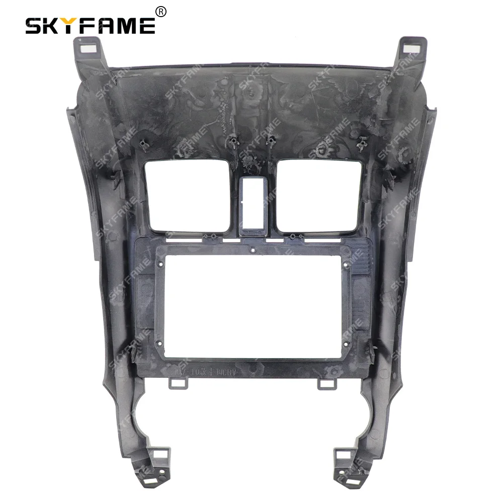 SKYFAME Car Frame Fascia Adapter 10 Inch Android Radio Audio Dash Fitting Panel Kit For Honda CRV CR-V