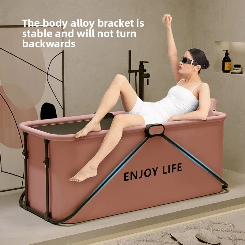 Portable Folding Bath ，Adult Sweat Steaming Medicinal Bath Children Thickened Bath