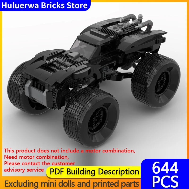 

Popular Movie Model MOC Building Bricks Special Vehicles For Hero Movies Modular Technology Children Holiday Gifts Assemble Toys