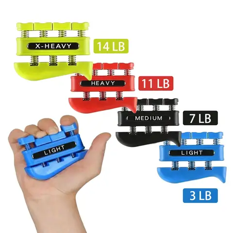 Finger Strengthener Finger Exerciser Forearm Bodybuilding Tool Grip Strengthener Hand Equipment Hand Grip Exercise WOLQ03