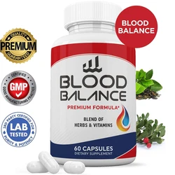 Blood Balance Advanced Formula 620MG Formula Supplement 60 Capsules