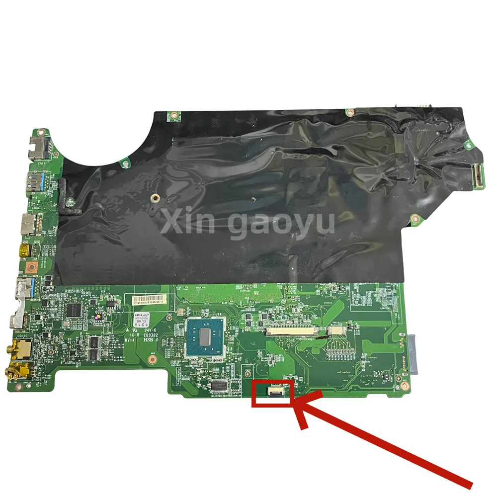 Original For MSI GE62 6QF GE72 laptop Laptop Motherboard MS-16J41 MS-17941 SR2FQ CPU：i7-6700HQ GPU：GTX970M 100% Test Work