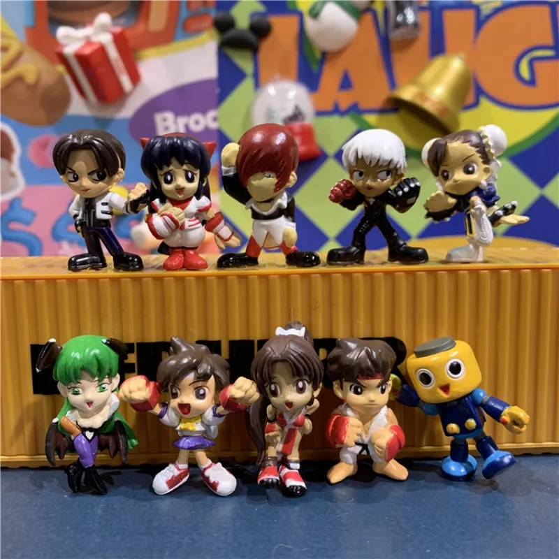 THEKINGOFFIGHTERS Figure 10pcs IorilYagami Kyoakusanagi Mai Shiranuai Ornaments Accessories Children Present