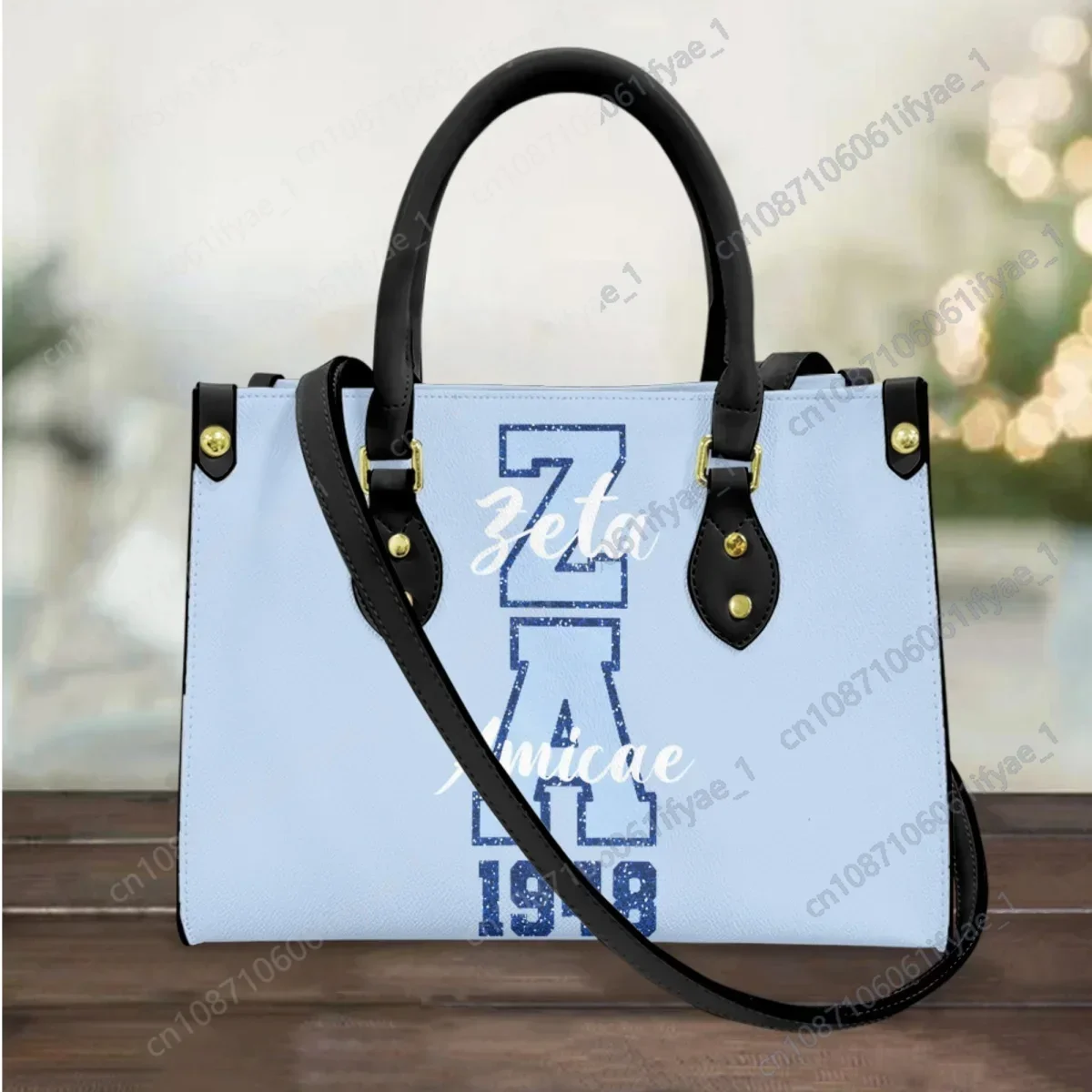 Zeta Amicae-Bolso de mano con estampado de Friends of Zeta para mujer, bandolera de hombro informal, regalo, 2023